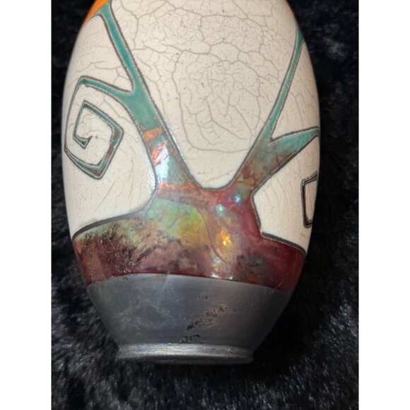 Vintage Pottery Vase Stamped SG Stands 9.5" Tall - Picture 8 of 10